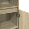 Stella Homewares Bathroom Cabinet Sonoma Oak 30x30x100 cm Engineered Wood