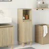 Stella Homewares Bathroom Cabinet Sonoma Oak 30x30x100 cm Engineered Wood