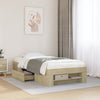 Stella Homewares Bed Frame without Mattress Sonoma Oak 90x190 cm Engineered Wood