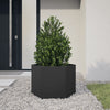 Stella Homewares Garden Planter Black Hexagon 69x60x45 cm Steel