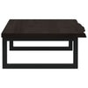 Stella Homewares Basin Shelf Wall Mounted Steel and Solid Wood Oak