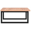 Stella Homewares Basin Shelf Wall Mounted Steel and Solid Wood Oak
