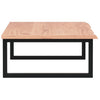 Stella Homewares Basin Shelf Wall Mounted Steel and Solid Wood Oak