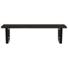 Stella Homewares Basin Shelf Wall Mounted Steel and Solid Wood Oak