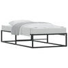 Stella Homewares Bed Frame without Mattress Black 92x187 cm Single Metal