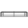 Stella Homewares Bed Frame without Mattress Black 137x187 cm Double Metal