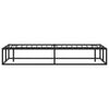 Stella Homewares Bed Frame without Mattress Black 153x203 cm Queen Metal
