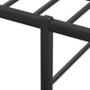 Stella Homewares Bed Frame without Mattress Black 153x203 cm Queen Metal