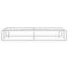 Stella Homewares Bed Frame without Mattress White 183x203 cm King Metal