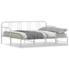 Stella Homewares Daybed with Trundle without Mattress White 92x187 cm Single Metal