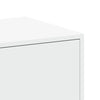 Stella Homewares Apothecary Cabinet White 30x41x144.5 cm Engineered Wood