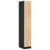 Stella Homewares Apothecary Cabinet Black 30x41x174.5 cm Engineered Wood