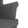 Stella Homewares Armchair Dark Grey 74x84x100 cm Fabric