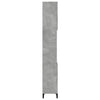 Stella Homewares Bathroom Cabinet Concrete Grey 30x30x190 cm Engineered Wood