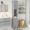 Stella Homewares Bathroom Cabinet Concrete Grey 30x30x190 cm Engineered Wood