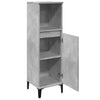 Stella Homewares Bathroom Cabinet Concrete Grey 30x30x100 cm Engineered Wood
