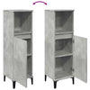 Stella Homewares Bathroom Cabinet Concrete Grey 30x30x100 cm Engineered Wood