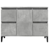 Stella Homewares Sink Cabinet Concrete Grey 80x33x60 cm Engineered Wood
