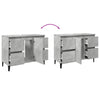 Stella Homewares Sink Cabinet Concrete Grey 80x33x60 cm Engineered Wood