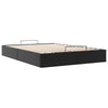Stella Homewares Ottoman Storage Bed Frame without Mattress Black Queen Faux Leather