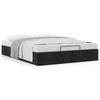 Stella Homewares Ottoman Storage Bed Frame without Mattress Black Queen Fabric