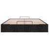 Stella Homewares Ottoman Storage Bed Frame without Mattress Black Queen Fabric