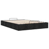 Stella Homewares Ottoman Storage Bed Frame without Mattress Black Queen Fabric