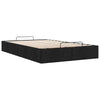 Stella Homewares Ottoman Storage Bed Frame without Mattress Black King Single Fabric