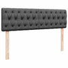 Stella Homewares Ottoman Bed with Mattress Dark Grey Double Fabric
