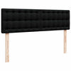 Stella Homewares Ottoman Bed with Mattress Black Double Fabric
