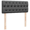 Stella Homewares Ottoman Bed with Mattress & LEDs Dark Grey King Single Fabric