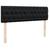 Stella Homewares Ottoman Bed with Mattress & LEDs Black Queen Velvet
