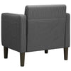 Stella Homewares Sofa Chair with Armrests Dark Grey 54 cm Corduroy Fabric