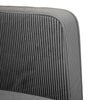 Stella Homewares Sofa Chair with Armrests Dark Grey 54 cm Corduroy Fabric