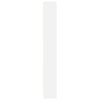 Stella Homewares Bookcase White 40x24x176 cm Engineered Wood