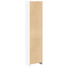Stella Homewares Bookcase White 40x24x176 cm Engineered Wood