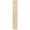Stella Homewares Bookcase Sonoma Oak 60x24x143 cm Engineered Wood