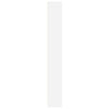 Stella Homewares Bookcase White 60x24x176 cm Engineered Wood