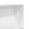 Stella Homewares Bookcase White 60x24x176 cm Engineered Wood