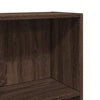 Stella Homewares Bookcase Brown Oak 60x24x176 cm Engineered Wood