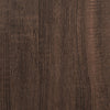 Stella Homewares Bookcase Brown Oak 60x24x176 cm Engineered Wood