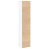 Stella Homewares Bookcase White 40x30x189 cm Engineered Wood