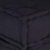 Stella Homewares Modular Pouffes - Set of 2 in Anthracite Fabric