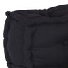 Stella Homewares Modular Pouffes 3 pcs in Anthracite Fabric