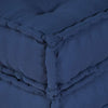 Stella Homewares Modular Pouffes 2 Pack Indigo Fabric