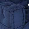Stella Homewares Modular Pouffes 3 pcs Indigo Fabric