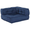 Stella Homewares Modular Pouffes 3 pcs Indigo Fabric