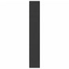 Stella Homewares Book Cabinet Black 80x30x189 cm Engineered Wood