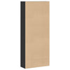 Stella Homewares Book Cabinet Black 80x30x189 cm Engineered Wood