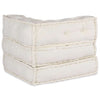 Stella Homewares Modular Pouffe Cream 70x70x54 Fabric